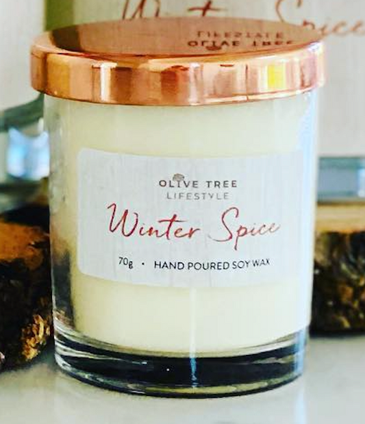 Winter Spice Small Candle